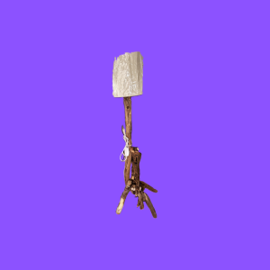 lampe en bois flotte