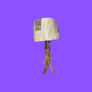 lampe en bois flotte